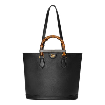 MLB Gucci Diana Medium Tote Bag 'Black' 750394-UAAAY-1092