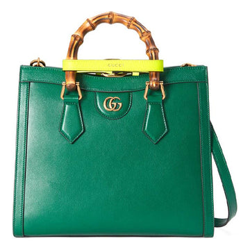MLB Gucci Diana Series Hand Bag Small Green 660195-17QDT-3177