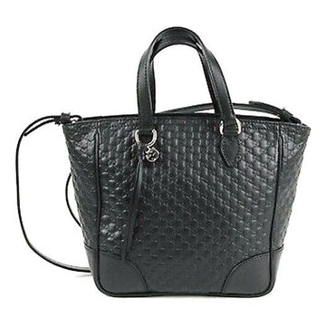 MLB Gucci GG Printing Leather Handbag Black 449241-BMJ1G-1000