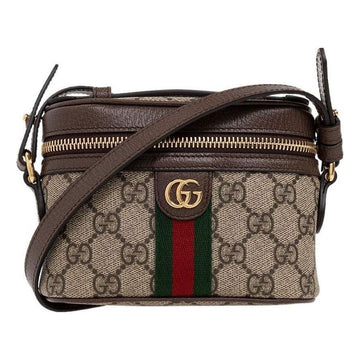 MLB Gucci Ophidia GG Top Handle Mini Bag 'Beige Brown' 699532-96IWG-8745