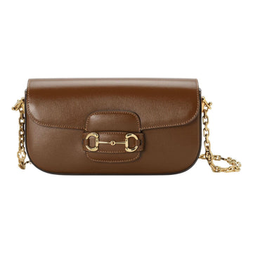 MLB Gucci Horsebit 1955 Small Shoulder Bag 'Brown' 735178-1DB0G-2361