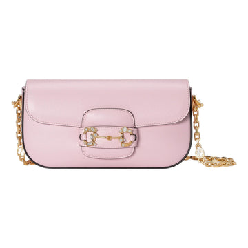 MLB Gucci Horsebit 1955 Small Shoulder Bag 'Pink' 735178-AACPL-5941