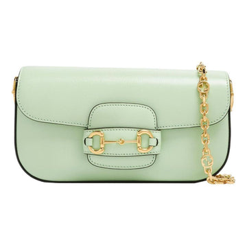 MLB Gucci Horsebit 1955 Small Shoulder Bag 'Light Green' 735178-1DB0G-3803