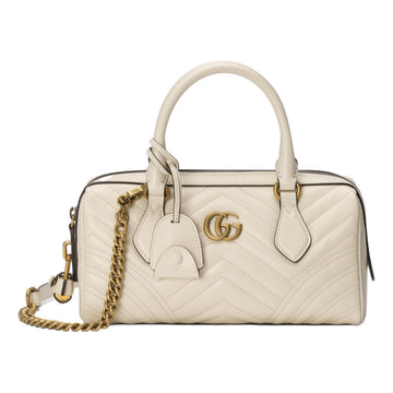 MLB Gucci GG Marmont Small Top Handle Bag 'White' 746319-AABZB-9022