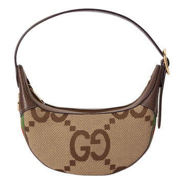 MLB Gucci Ophidia Jumbo GG Mini Bag 'Camel Ebony' 658551-UKMDG-2570