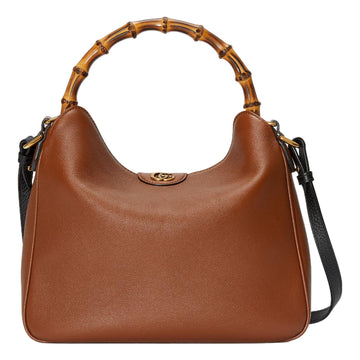 MLB Gucci Diana Medium Shoulder Bag 'Brown' 746124-UAAAY-2548
