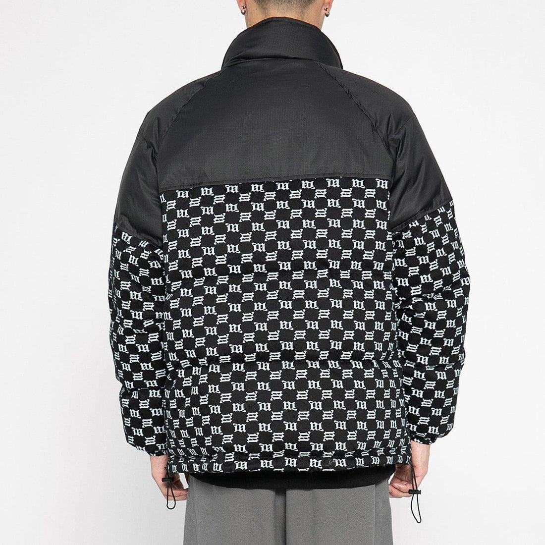 Makersluxe® - Color Block Check Winter Coat