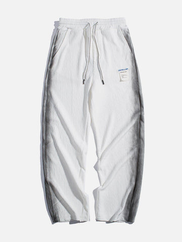 Makersluxe® - Contrast Color Smudge Sweatpants