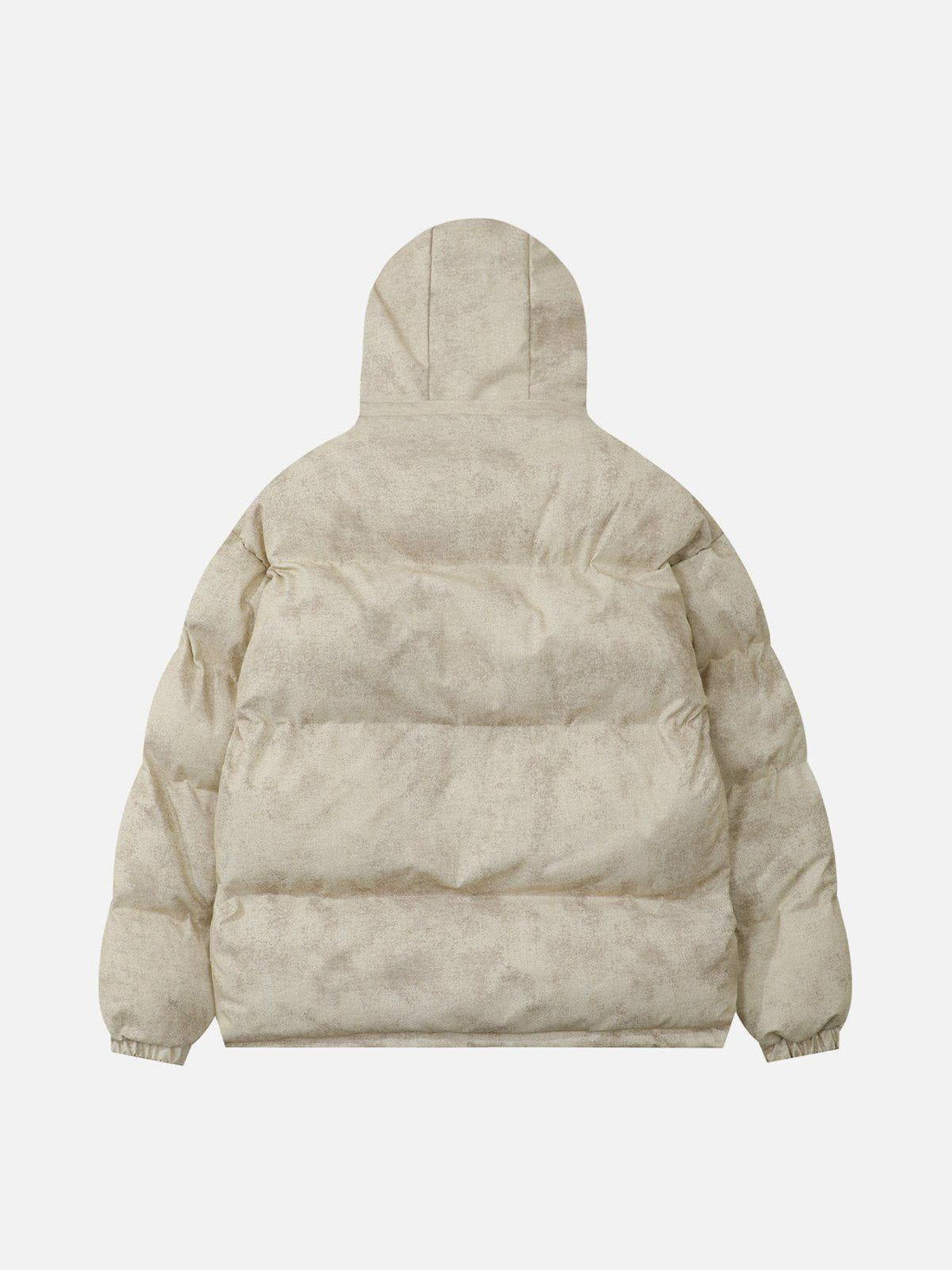 Makersluxe® - Distressed Detachable Hat Winter Coat