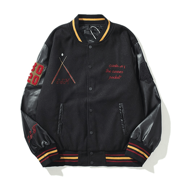 Makersluxe® - Eight Number Baseball Jacket