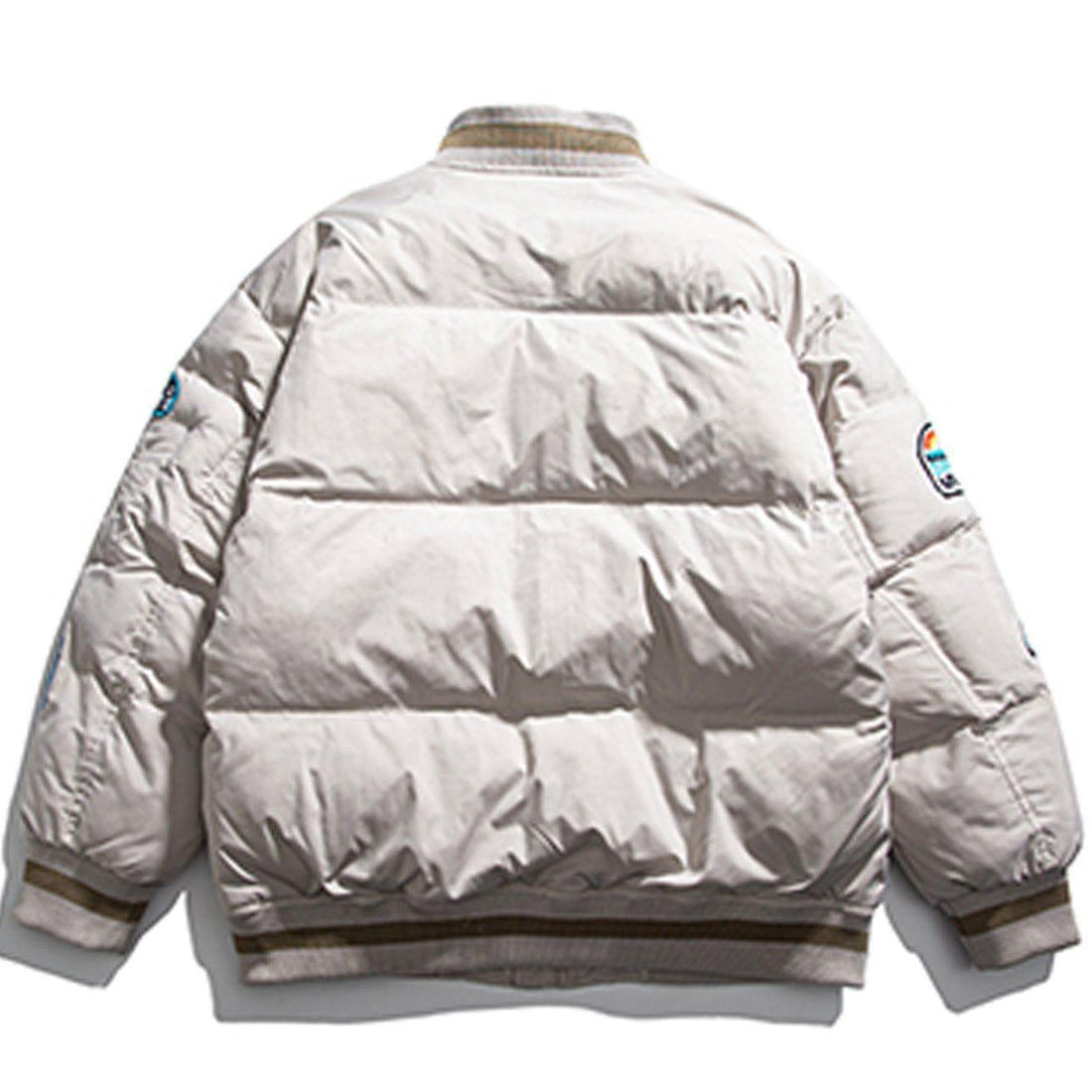 Makersluxe® - Embroidered Badge Winter Coat