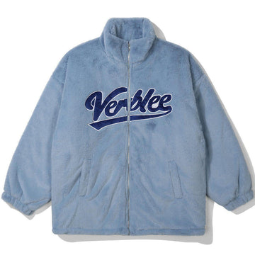Makersluxe® - Embroidered Letters Winter Coat