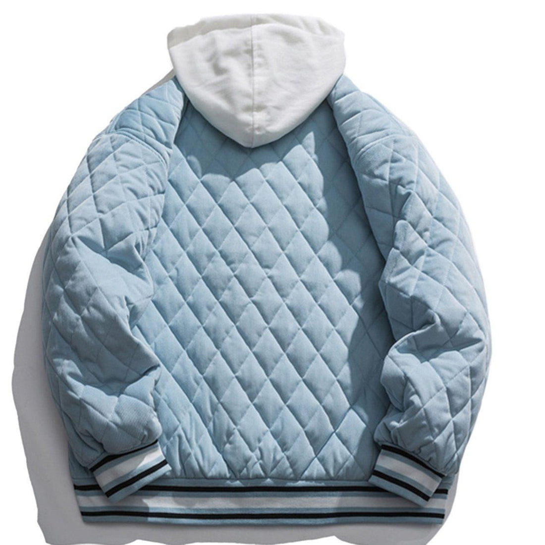 Makersluxe® - Embroidered Letters Winter Coat
