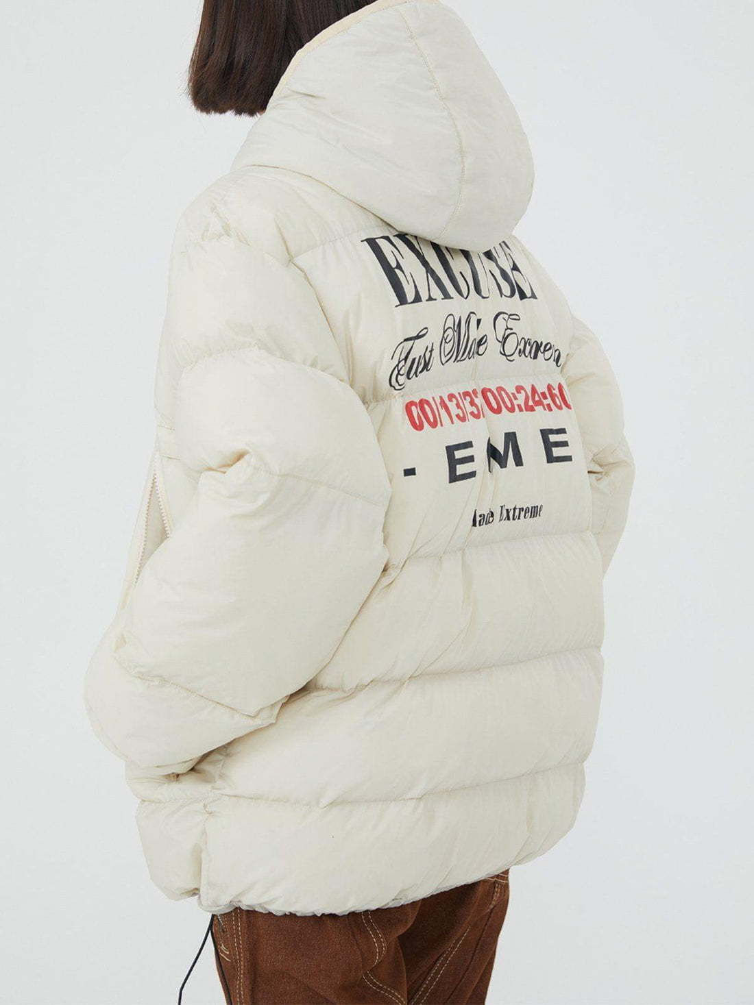 Makersluxe® - EME Print Winter Coat