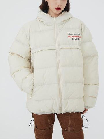 Makersluxe® - EME Print Winter Coat