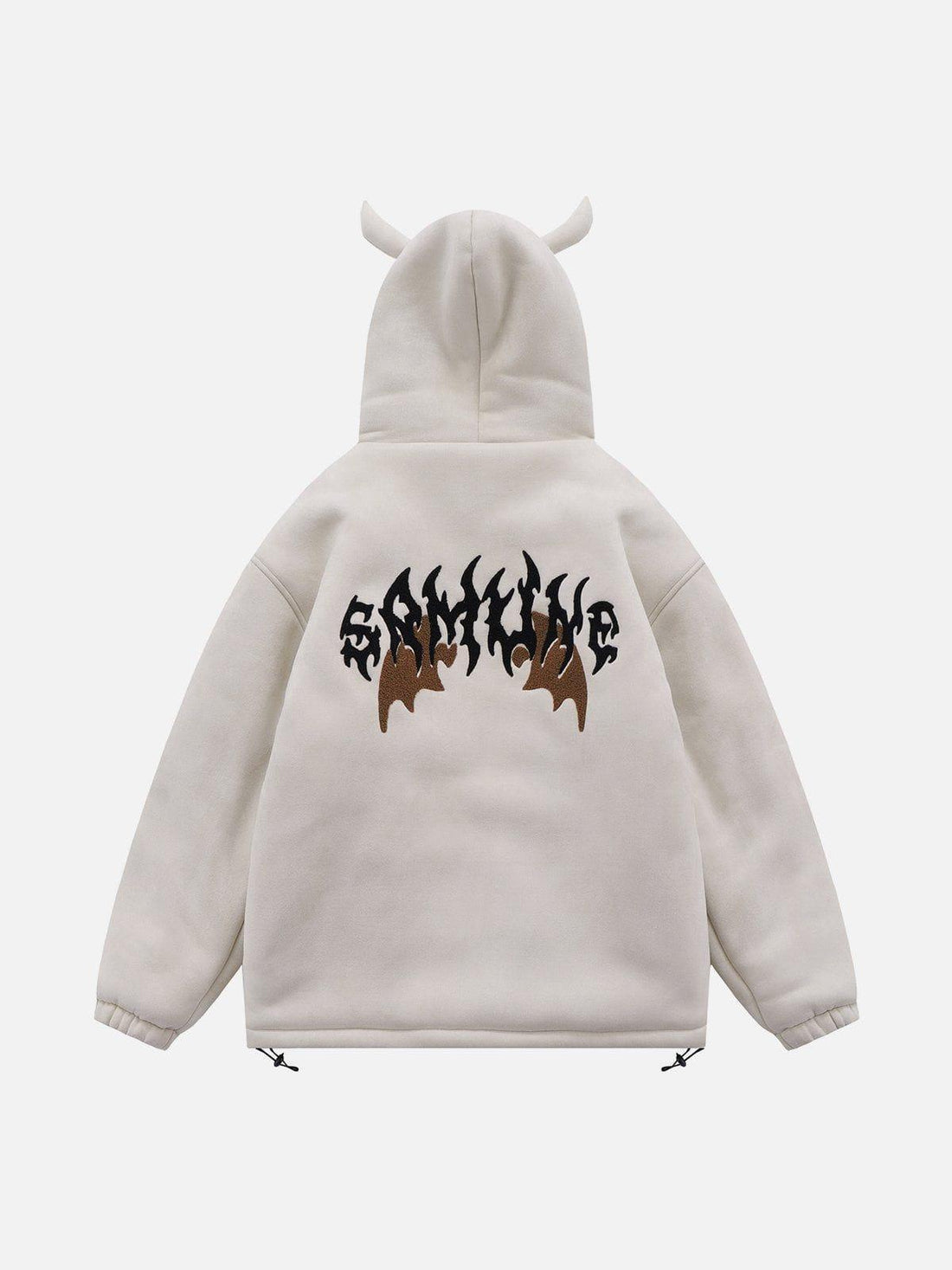 Makersluxe® - Fire Letter Sherpa Coat
