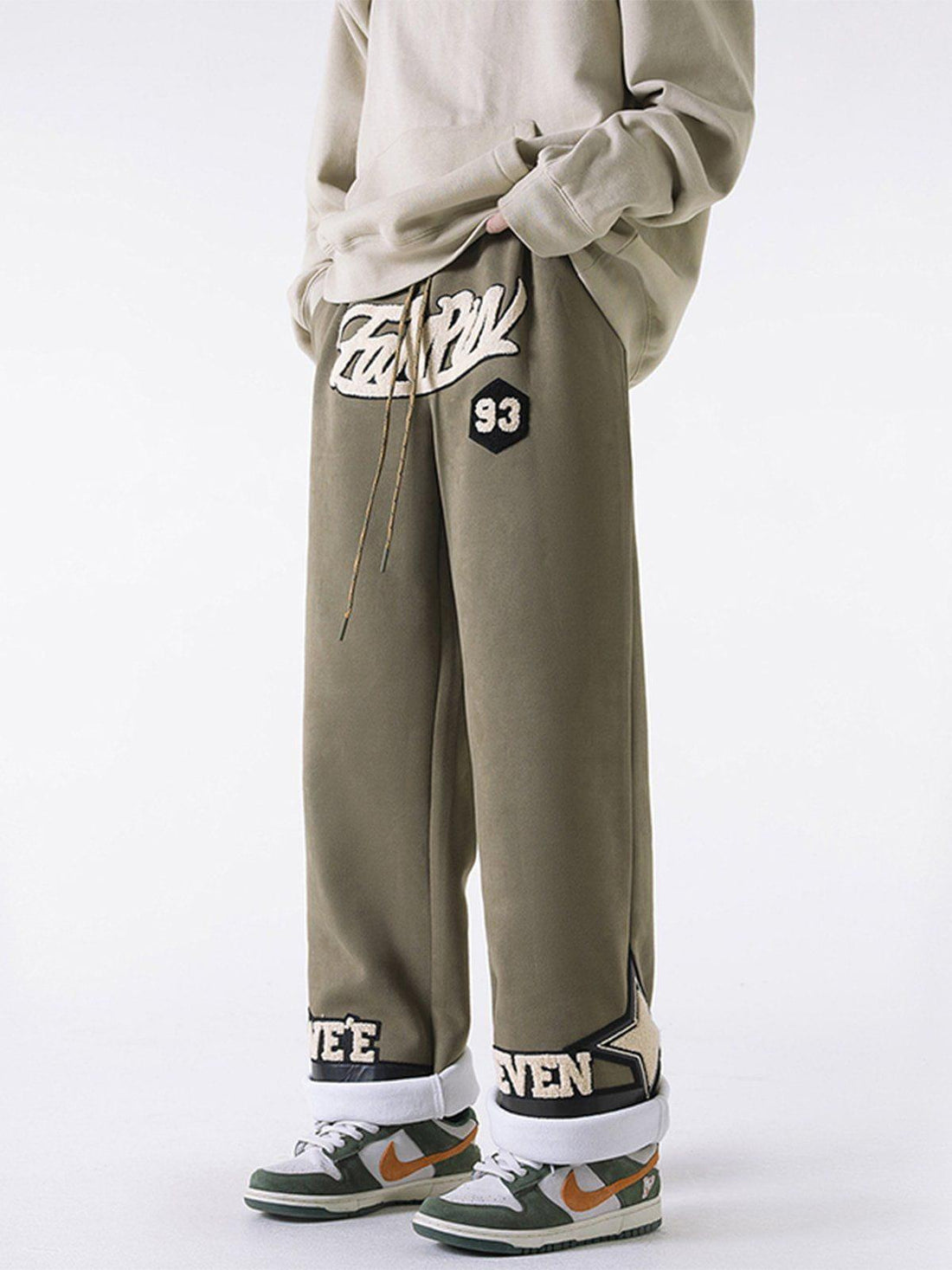 Makersluxe® - Fleece Suede Sweatpants