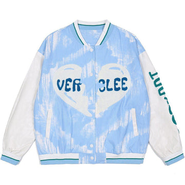 Makersluxe® - Flocking Letters Winter Coat
