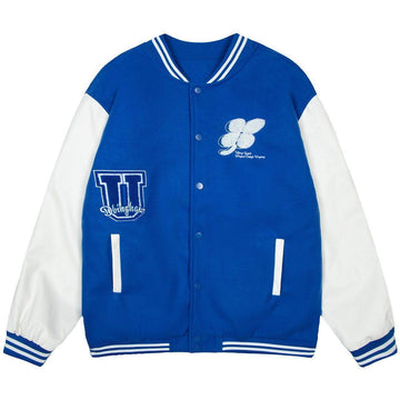 Makersluxe® - Four-leaf Clover Embroidery Winter Coats