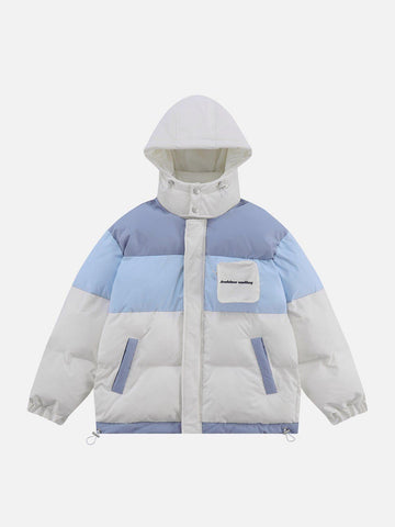 Makersluxe® - Gradient Color Winter Coat