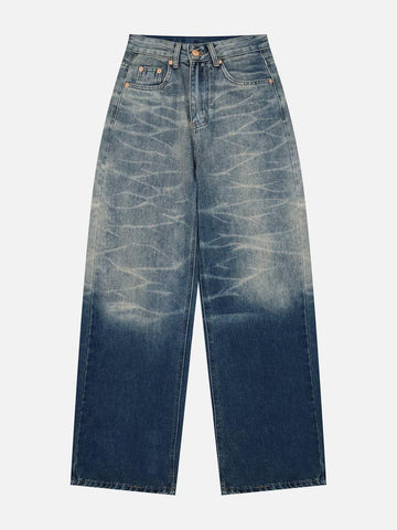Makersluxe® - Gradient Ripple Jeans