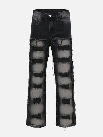 Makersluxe® - Halo Torn Jeans
