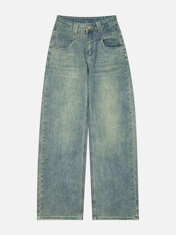 Makersluxe® - High-waisted Jeans