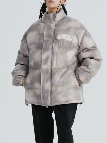 Makersluxe® - Inkjet Distressed Winter Coat