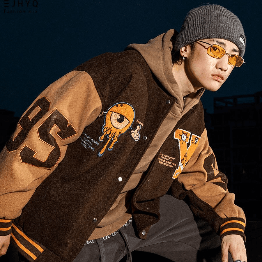 Makersluxe® - JINGHUAY Brown Jacket
