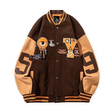 Makersluxe® - JINGHUAY Brown Jacket