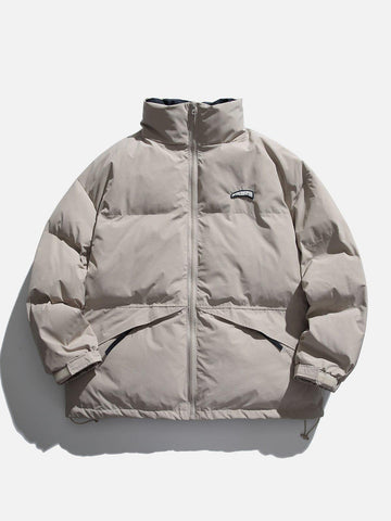 Makersluxe® - Labeled Drawstring Winter Coat