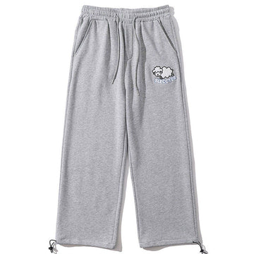 Makersluxe® - Lamb Flocked Sweatpants