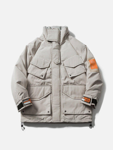 Makersluxe® - Large Pocket Cargo Winter Coat