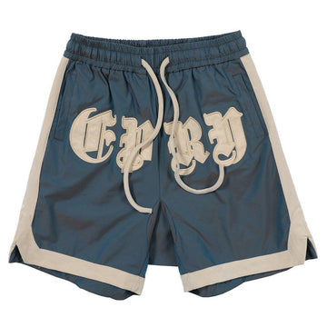 Makersluxe® - Laser Text Print Shorts