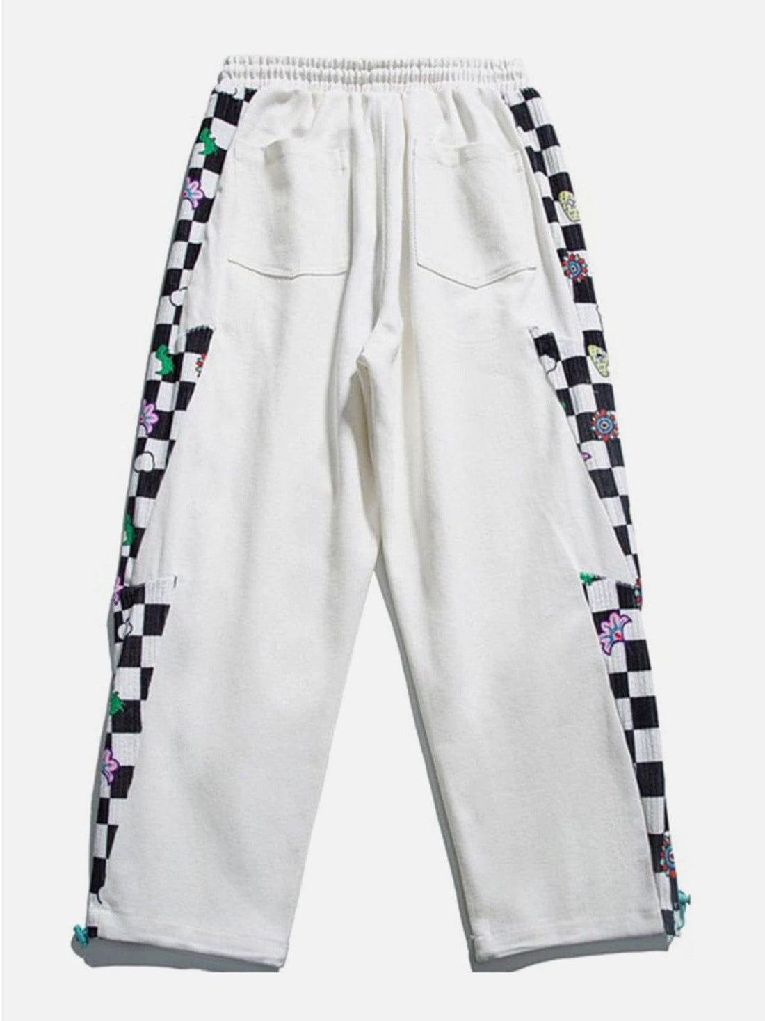 Makersluxe® - Lattice Stitching Sweatpants