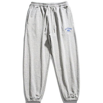 Makersluxe® - Letter Print Sweatpants