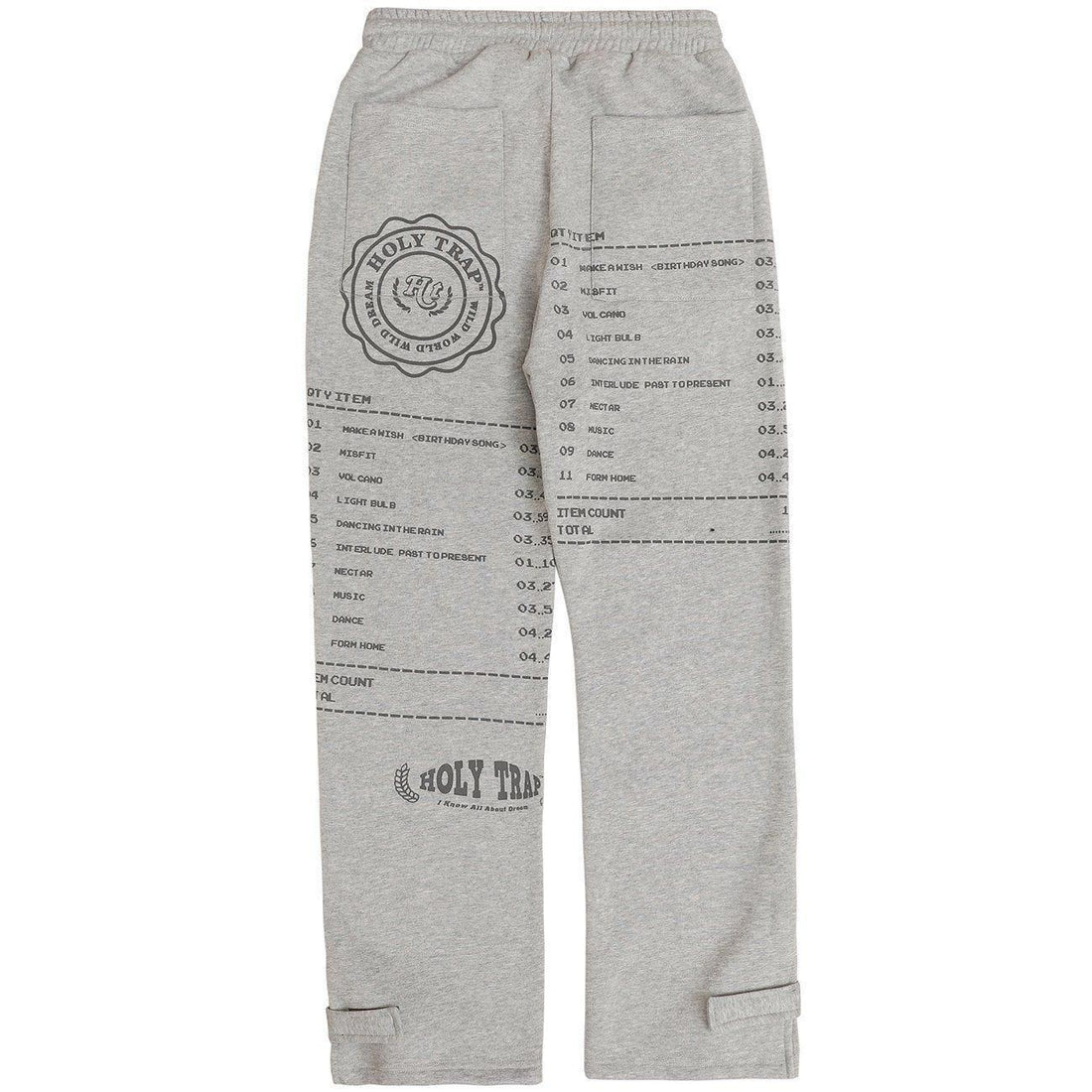 Makersluxe® - Letter Print Sweatpants