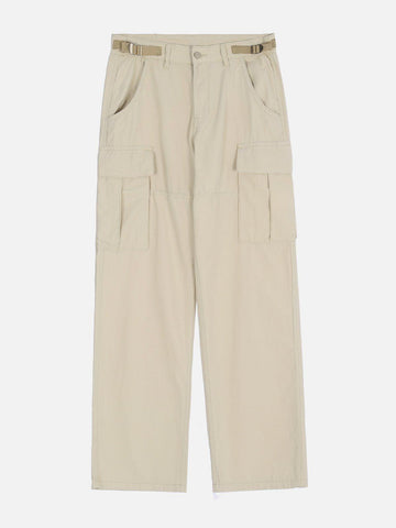 Sneakerland® - Little Belt Decoration Cargo Pants