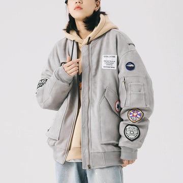 Makersluxe® - Medal Embroidered Winter Coats