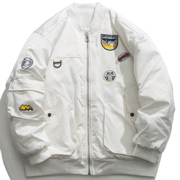Makersluxe® - Minimalistic Badge Winter Coat