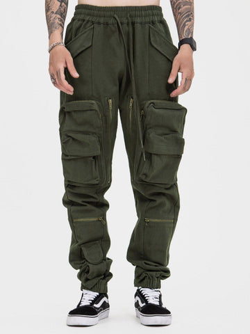 Sneakerland® - Multi Pocket Technical Cargo Pants