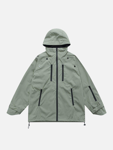 Makersluxe® - Multi Zip Up Anorak
