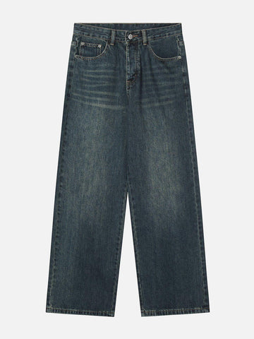 Makersluxe® - Multiple Buttons Jeans