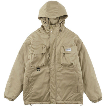 Makersluxe® - Multiple Pockets Winter Coat