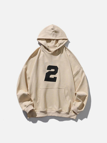 Makersluxe® - Number “2” Print Hoodie