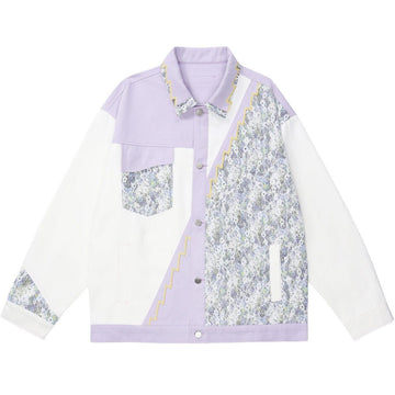 Makersluxe® - Patchwork Embroidered Jacket