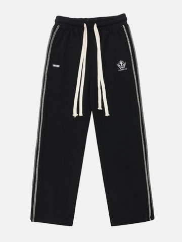 Makersluxe® - Patchwork Embroidery Sweatpants
