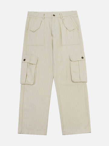 Makersluxe® - Patchwork Loose Cargo Pants