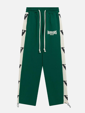 Makersluxe® - Patchwork Side Print Sweatpants