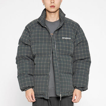Makersluxe® - Plaid Print Winter Coat